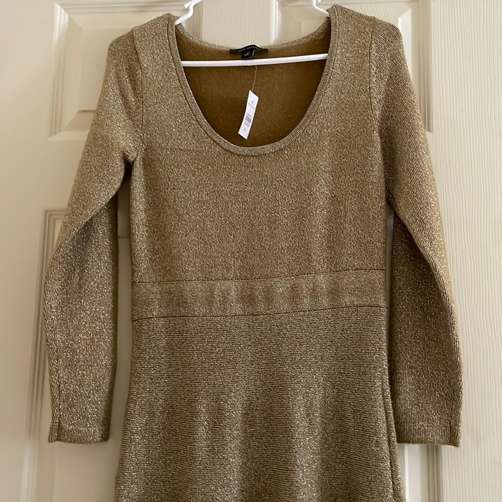 Ann Taylor gold dress *With Tag*